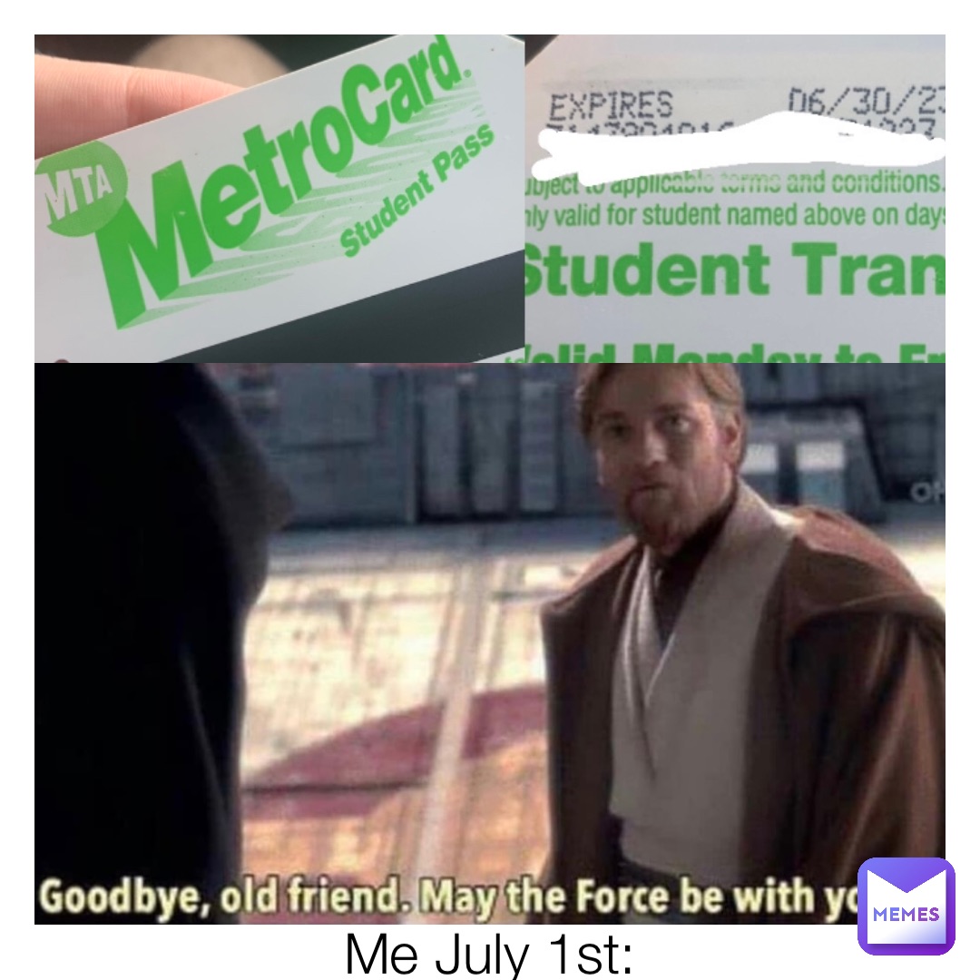 Me July 1st: