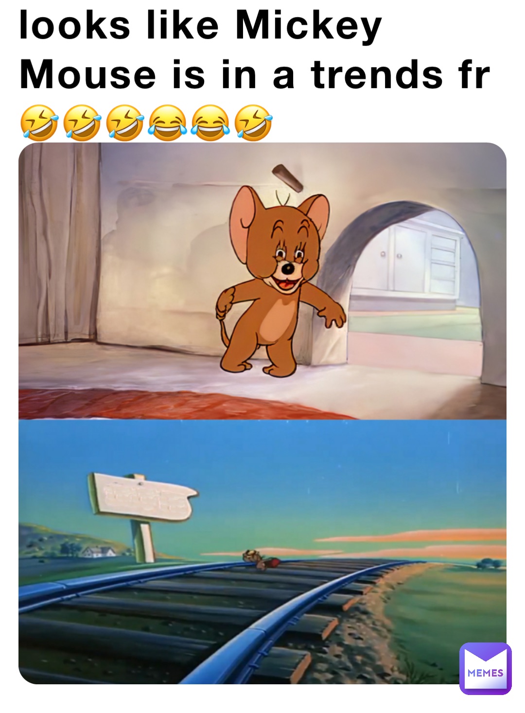 looks like Mickey Mouse is in a trends fr 🤣🤣🤣😂😂🤣