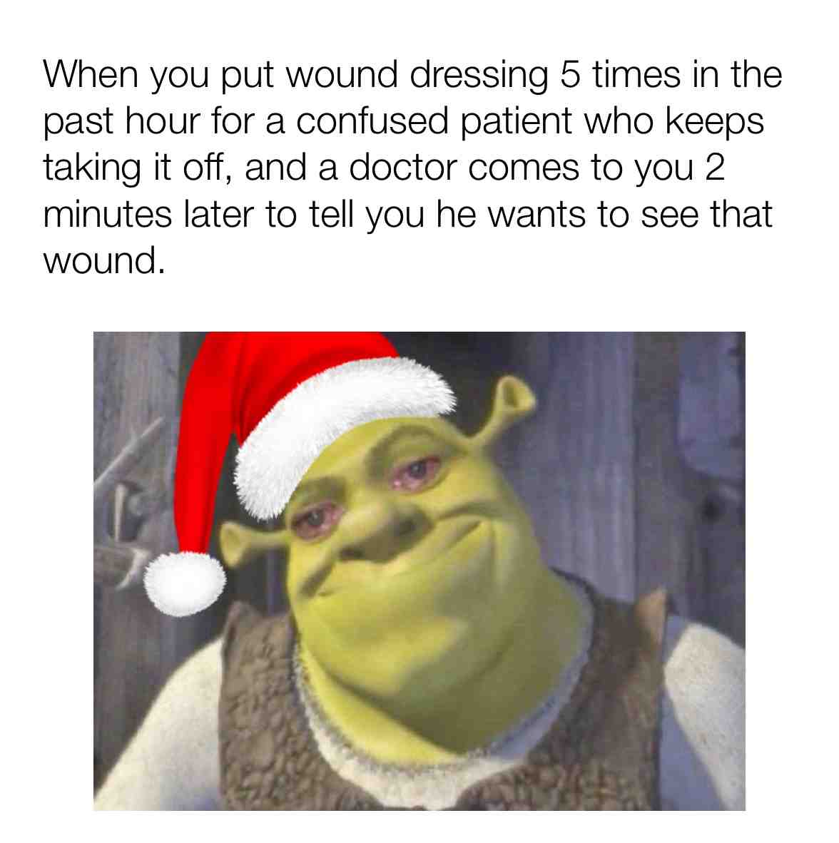 Only few things hurt my feelings at work. This is one of those things. #hospitallife #medicalhumor #hospitalmemes #nursesbelike