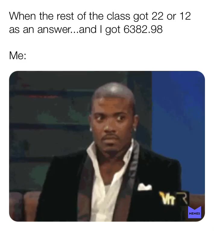I don’t know why... ugh this always happens to me in Math. Anyone else relate?🙃  #IhateMATH