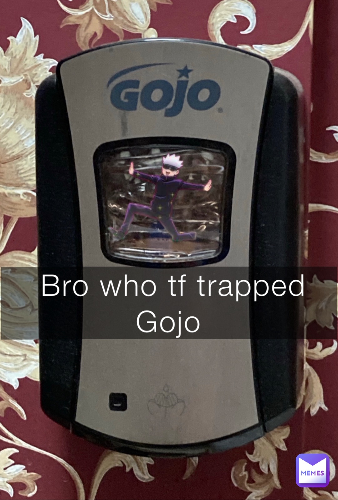 Bro who tf trapped Gojo