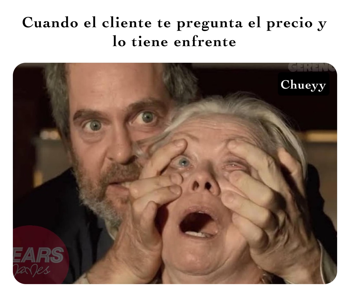 Cuando el cliente te pregunta el precio y lo tiene enfrente