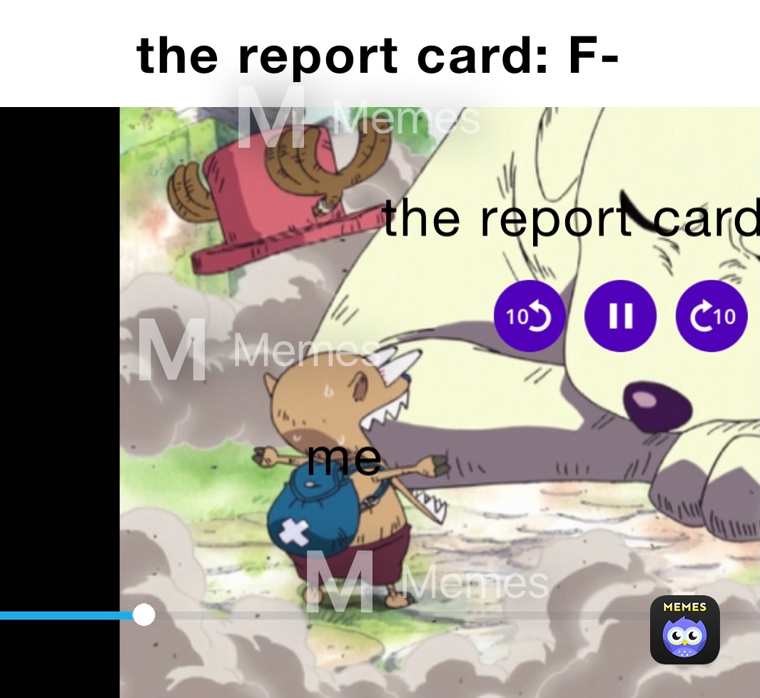 the report card: F-