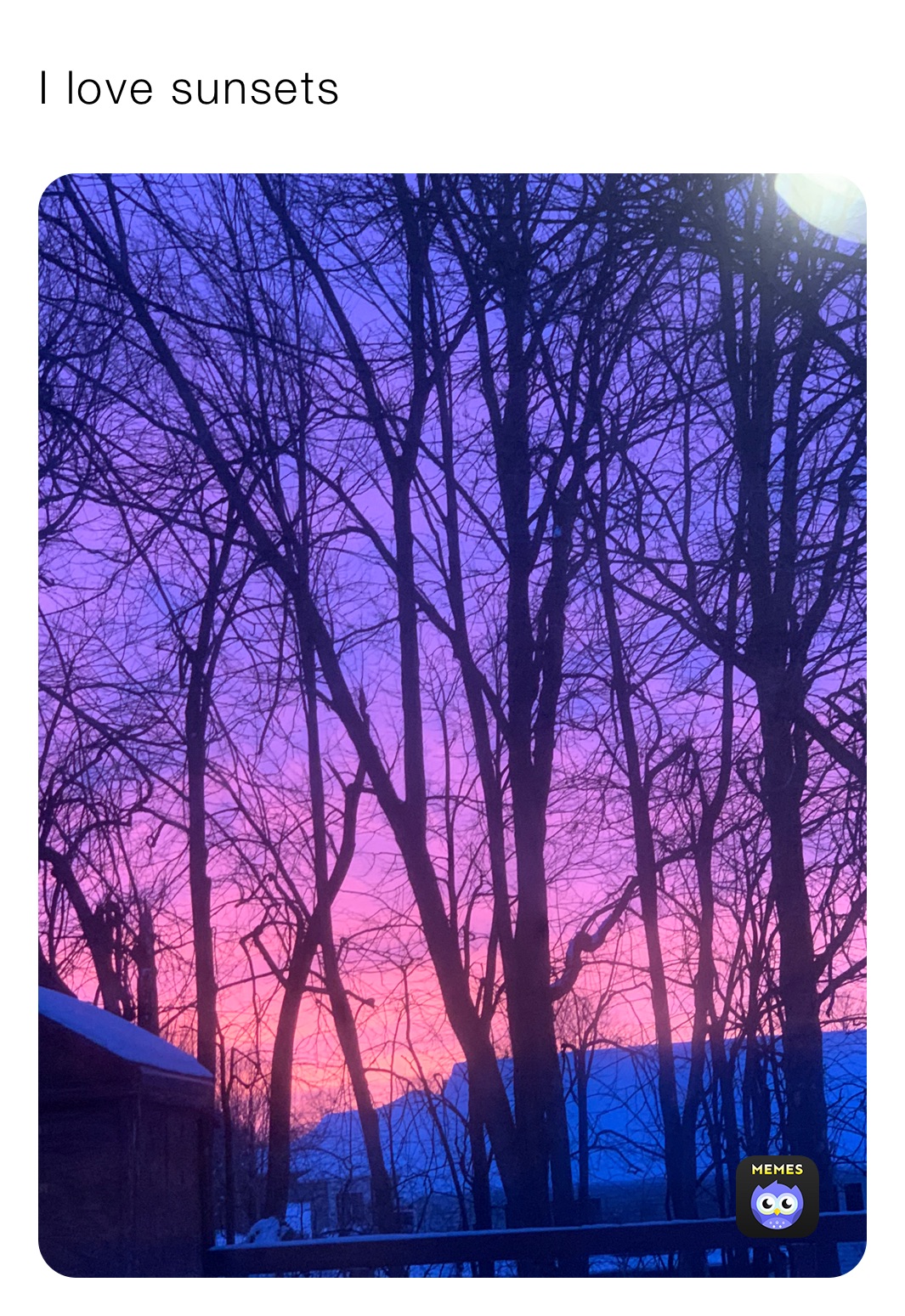 I love sunsets￼