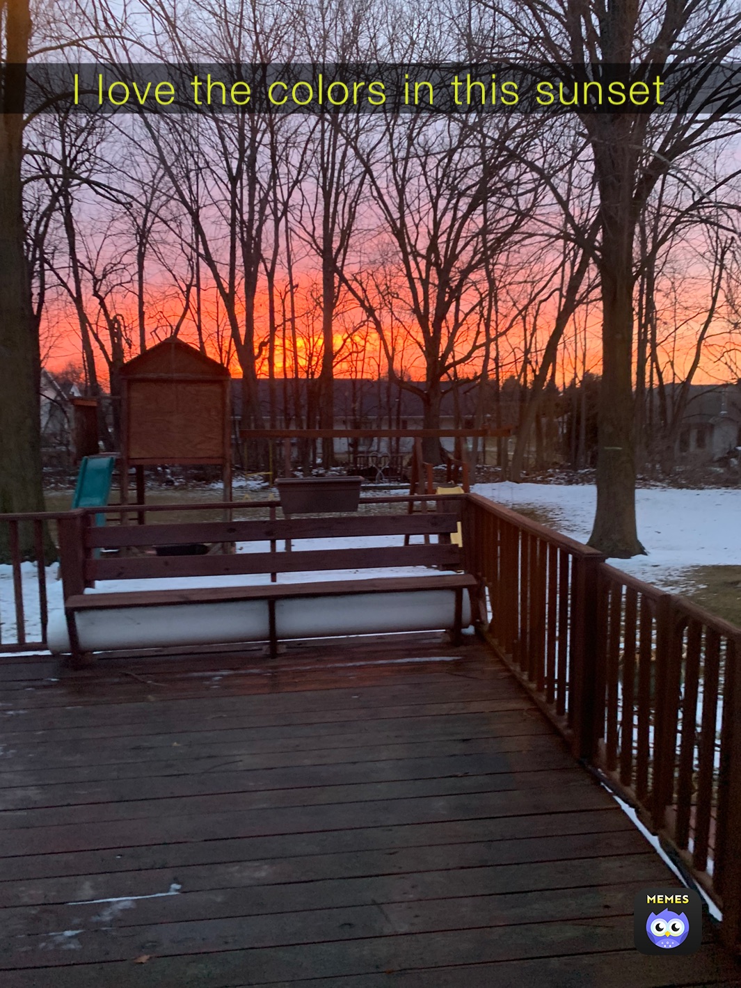 I love the colors in this sunset￼￼