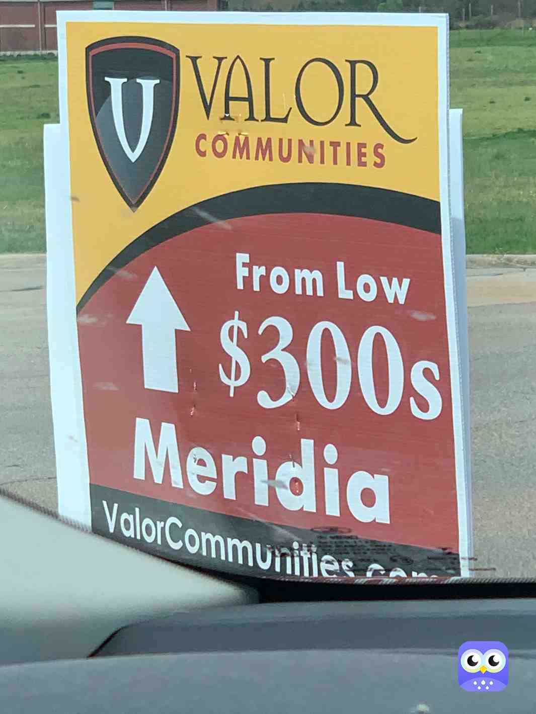Another hand has touched the sign