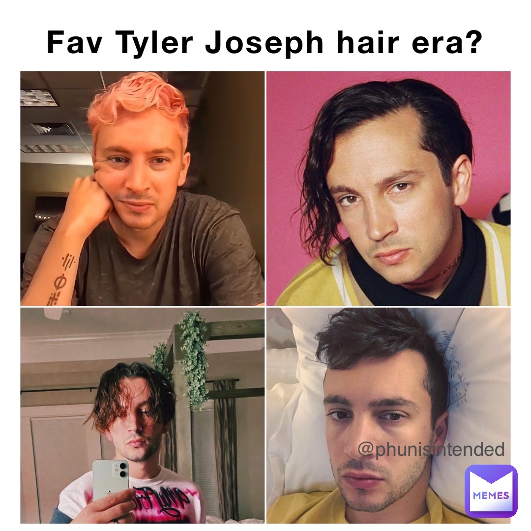 Fav Tyler Joseph hair era? @phunisintended