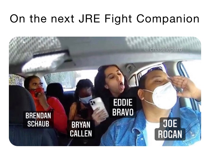 On the next JRE Fight Companion 