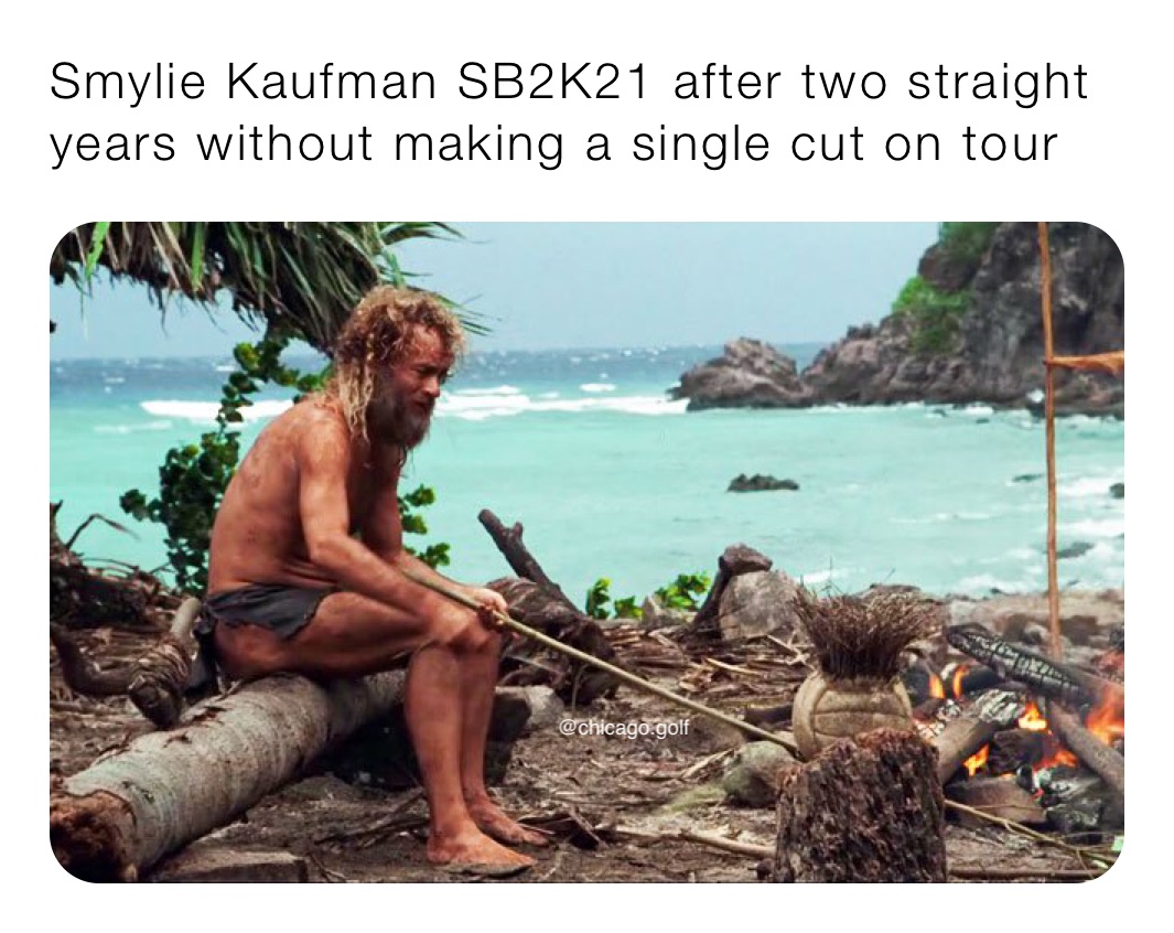 Smylie Kaufman SB2K21 after two straight years without making a single cut on tour