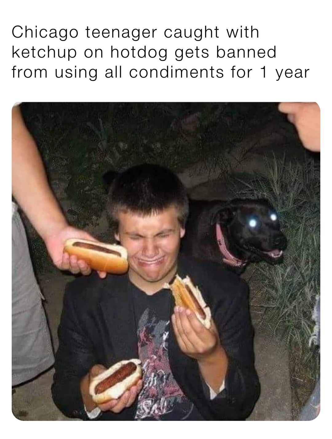 Chicago teenager caught with ketchup on hotdog gets banned from using all condiments for 1 year