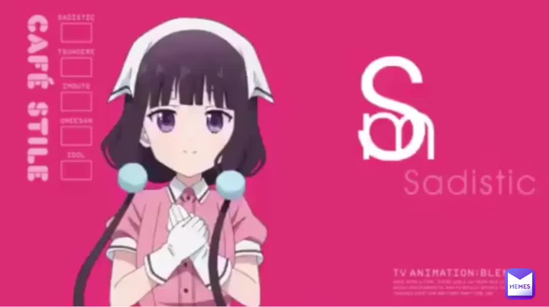 Meme shared by @animememer67