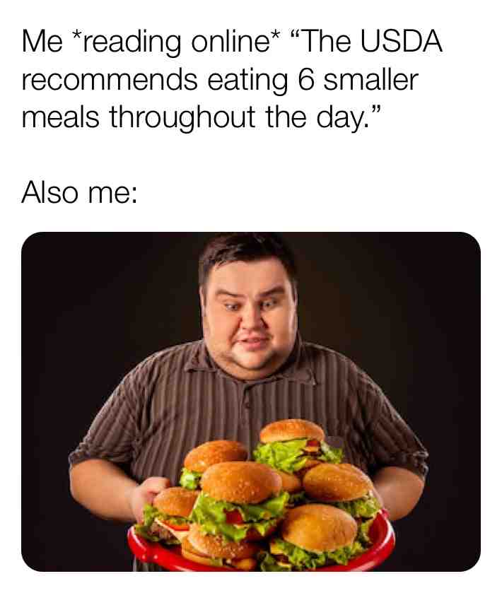 #meme  #usda  #food  #portions  #fastfood  #foodie