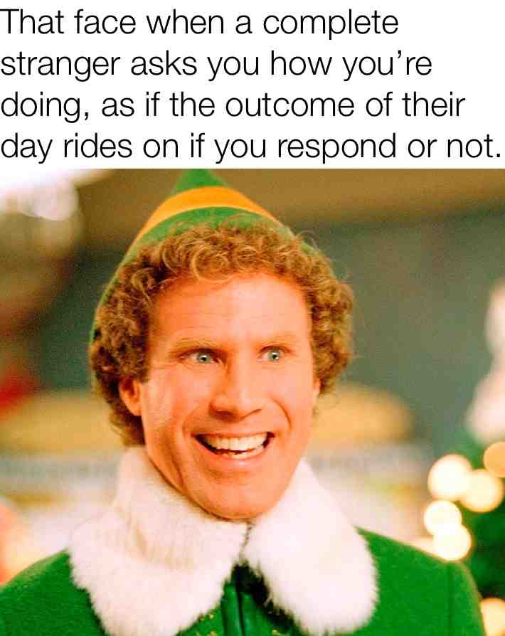 #meme #buddytheelf #awkward