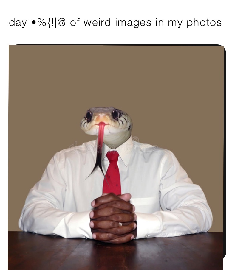 day •%{!|@ of weird images in my photos