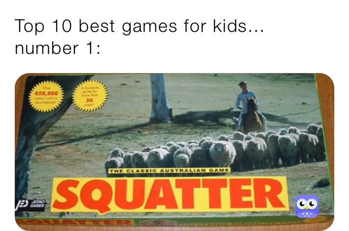 Top 10 best games for kids...
number 1: