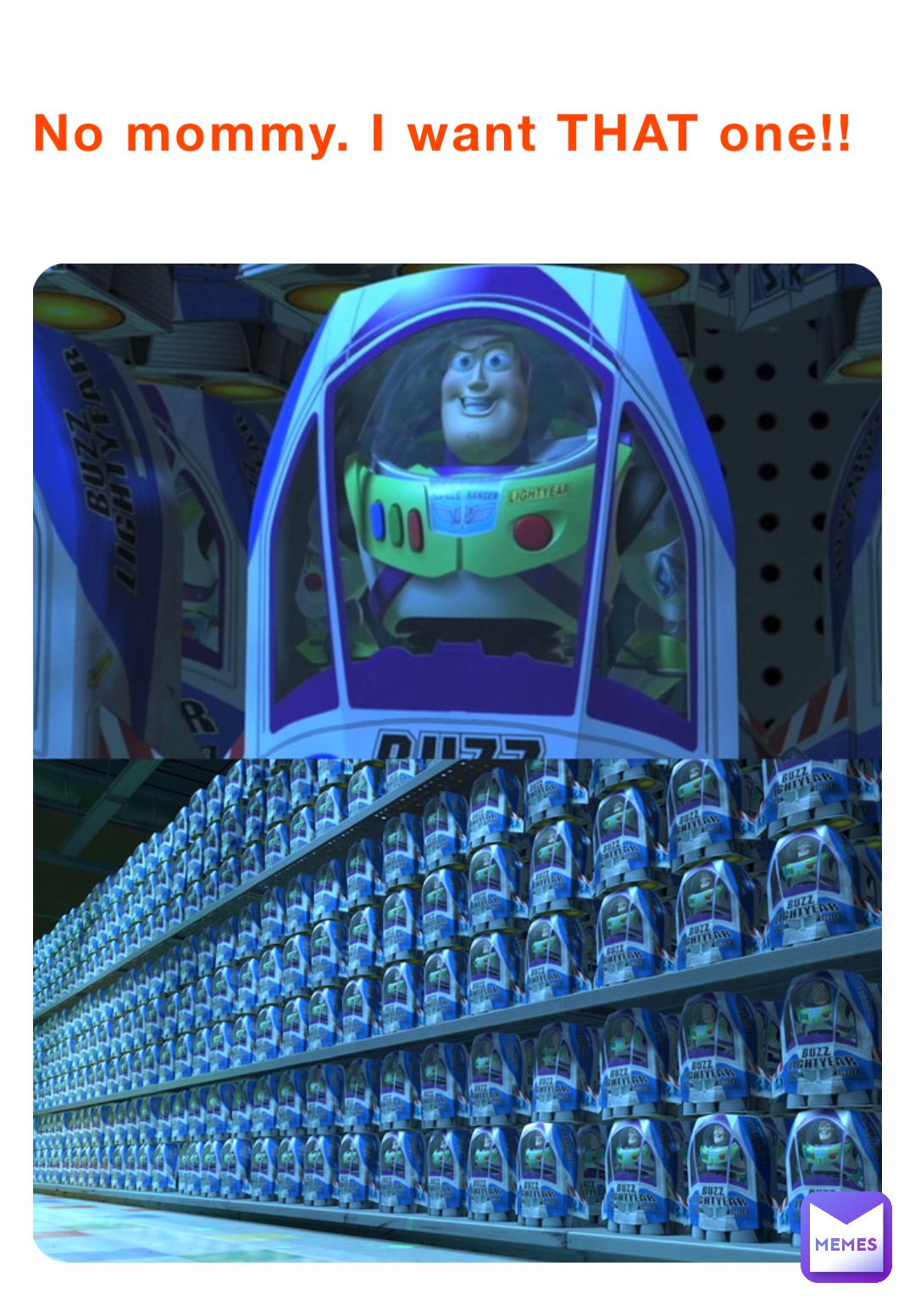 No mommy. I want THAT one!!