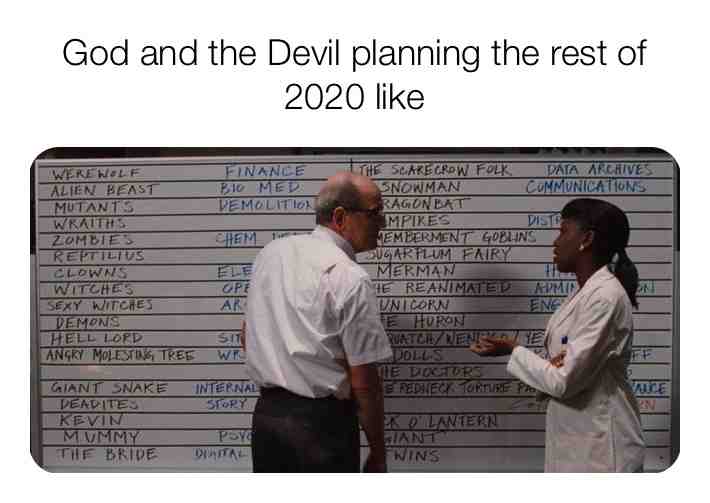 😇 😈 #2020 #why #god #devil #meme #life