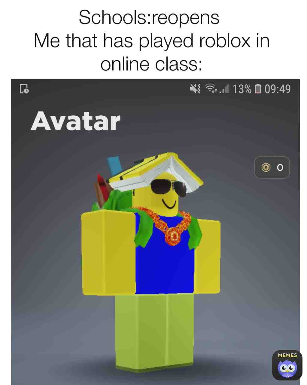 Meme shared by @0_Sense