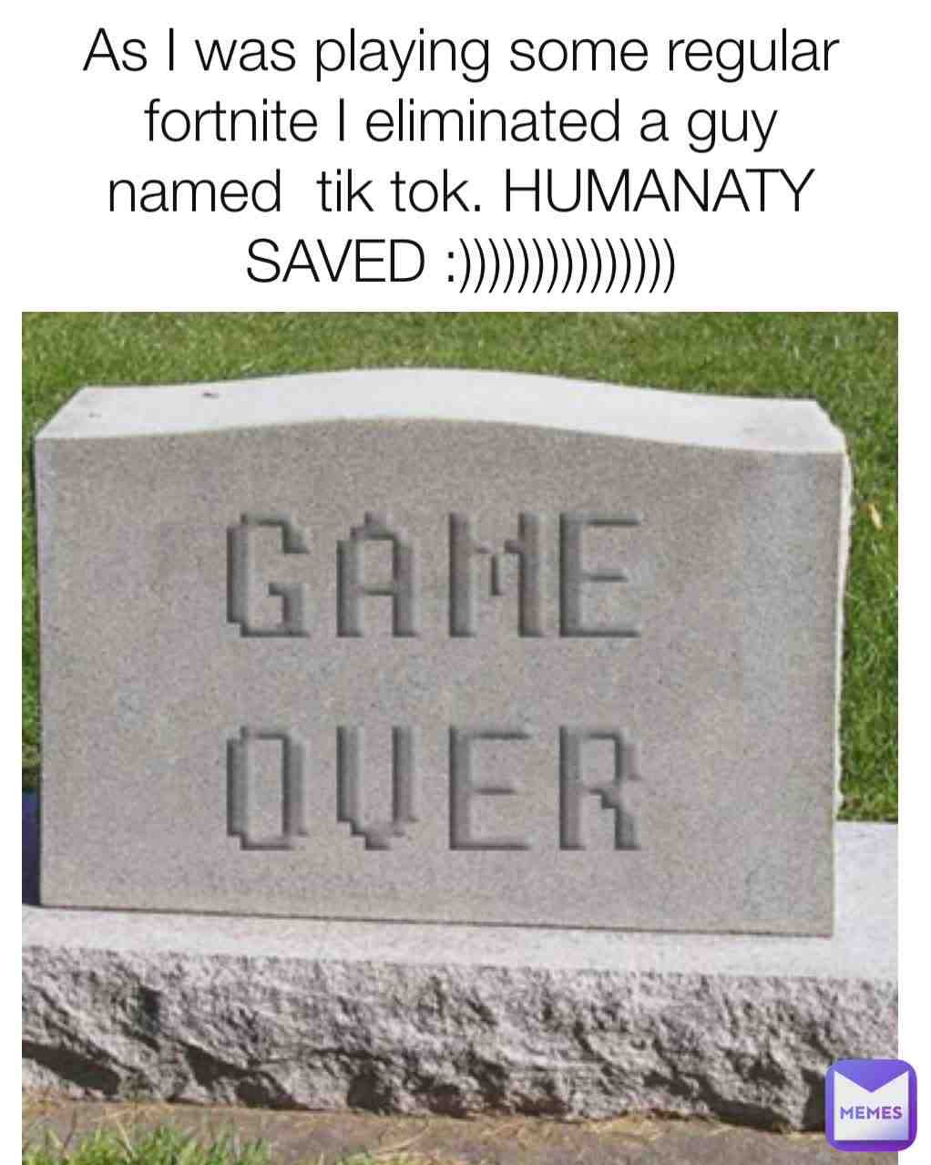 NO MORE TIK TOCK