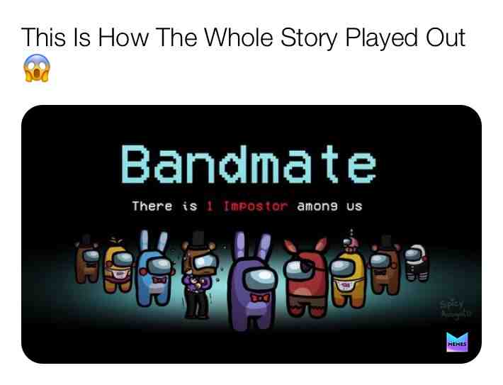 Bro I Knew Purple Guy Was Acting Sus but They didn’t listen and fell for it 😤 #amongus #FNAF