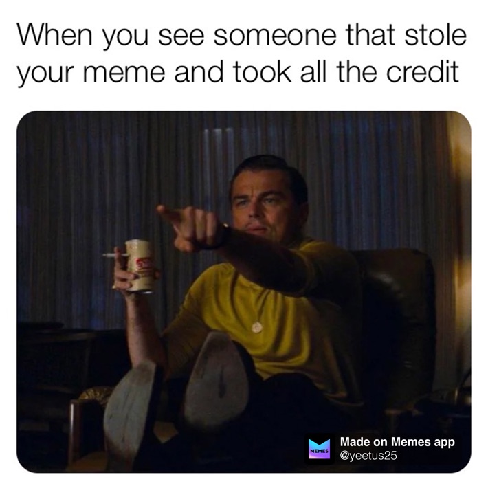 Someone will steal your