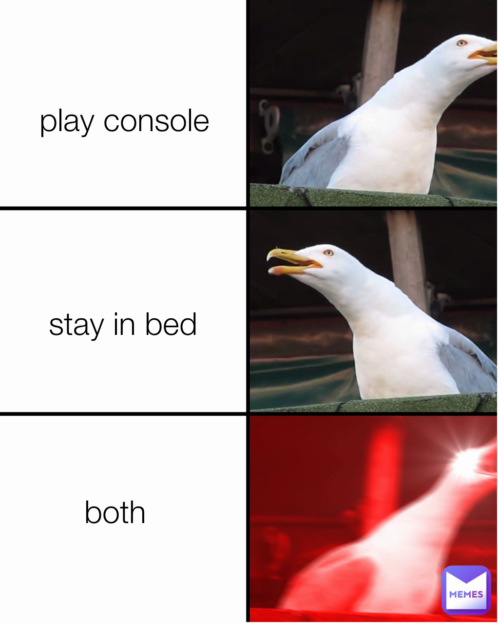 stay in bed play console both