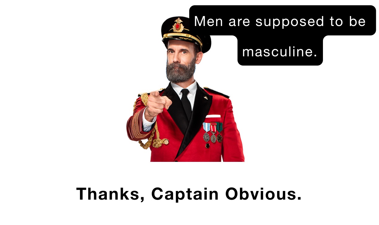 Thanks, Captain Obvious.