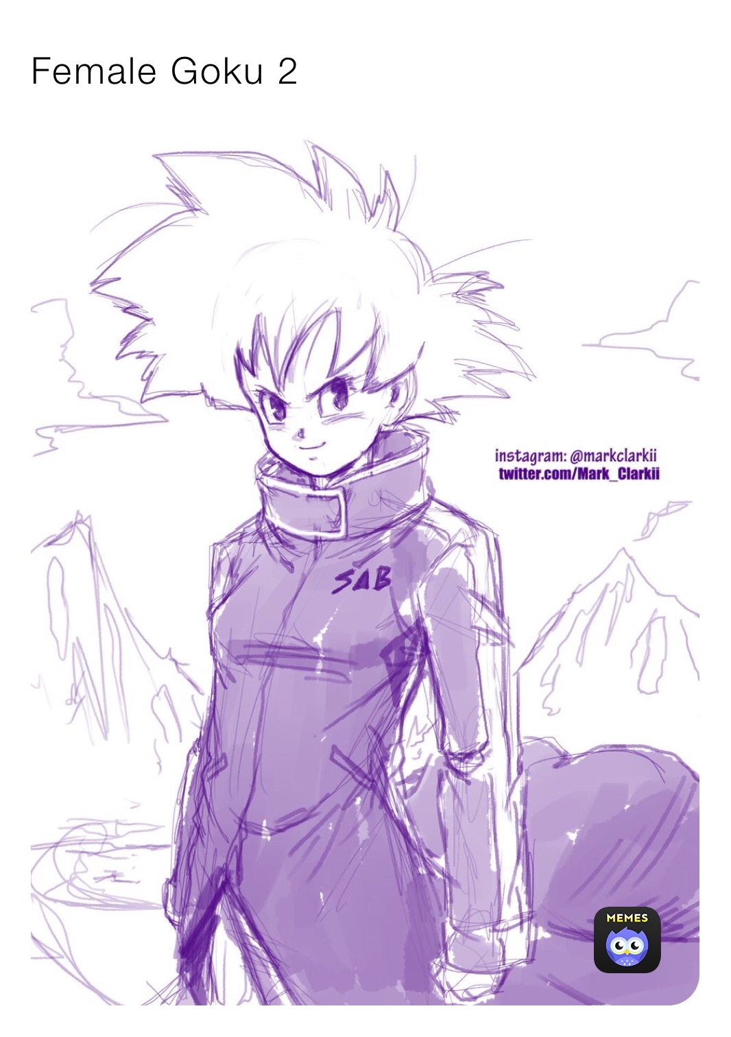 Female Goku 2