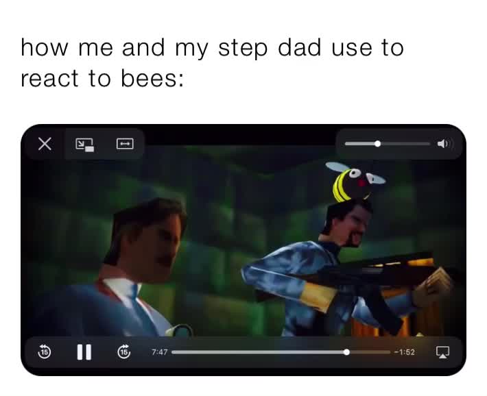 Btw my step dad doesn’t live with me and my bro and mom bc i forgot why but they dont hate each other (the video came out 28 minutes before this meme sub to smg4)
