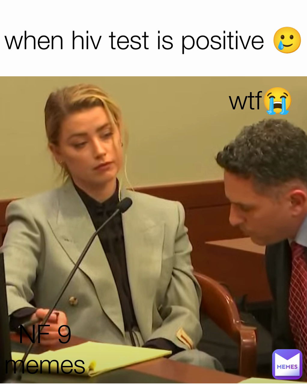 NF 9 memes wtf😭 when hiv test is positive 🥲