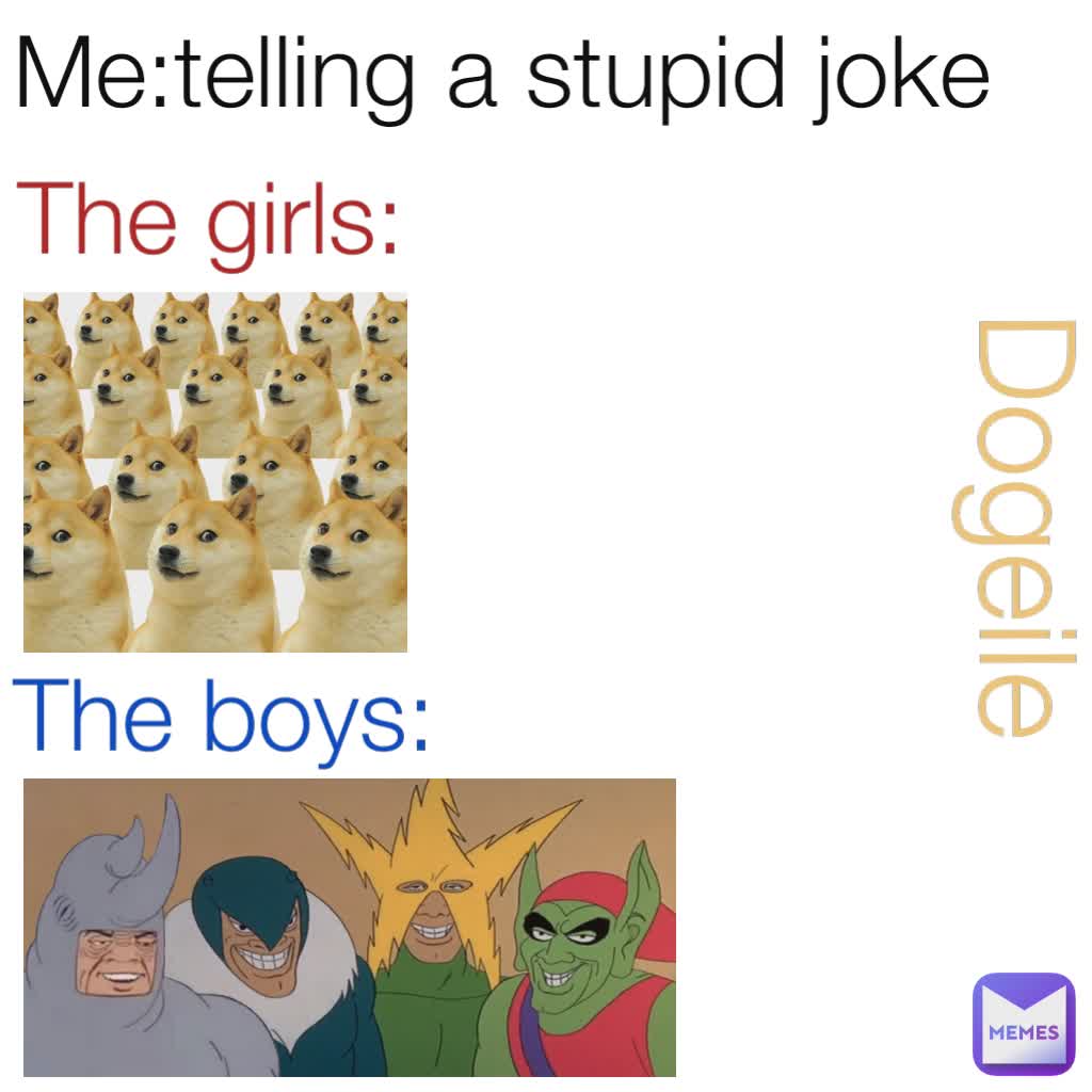 stupid joke meme