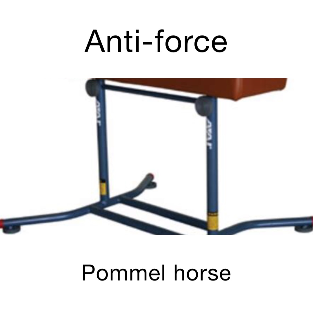 Anti-Force Pommel Horse