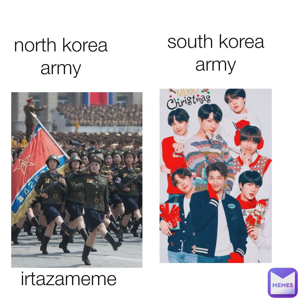 north korea army south korea army irtazameme