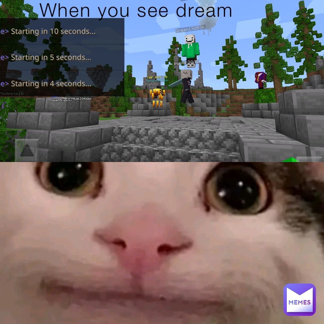 When you see dream