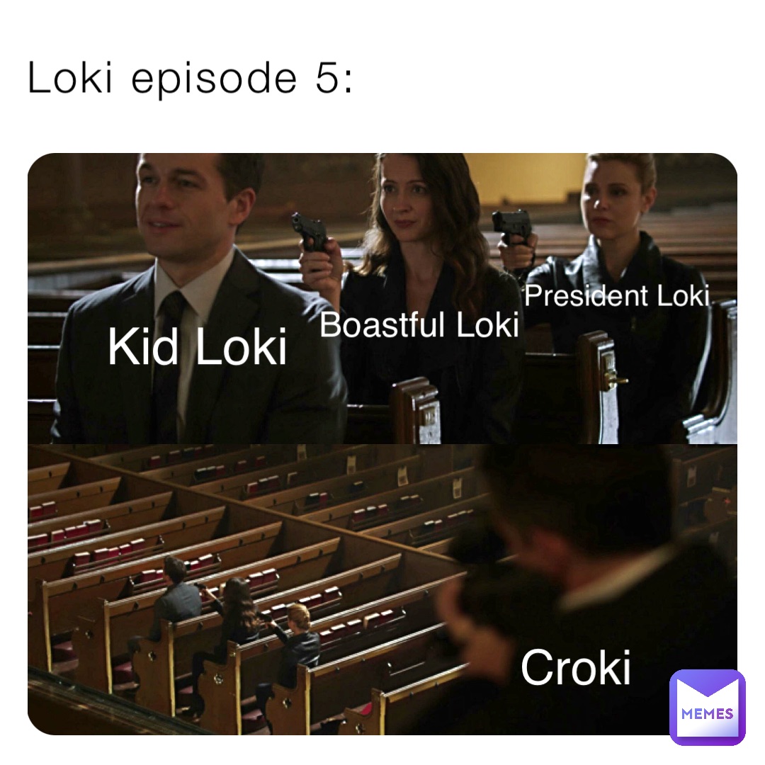 Loki episode 5: Kid Loki Boastful Loki President Loki Croki