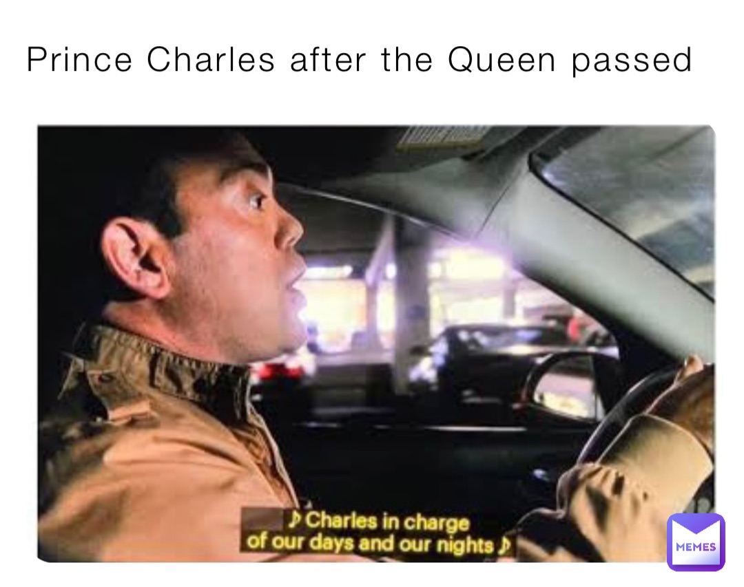 Prince Charles after the Queen passed