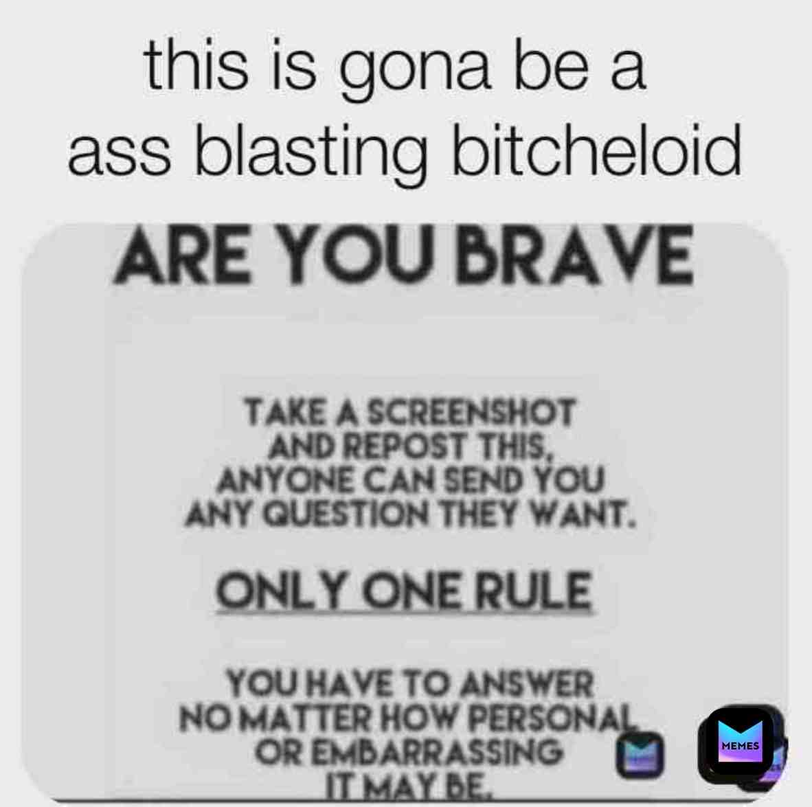 Meme shared by @Commanewism_real