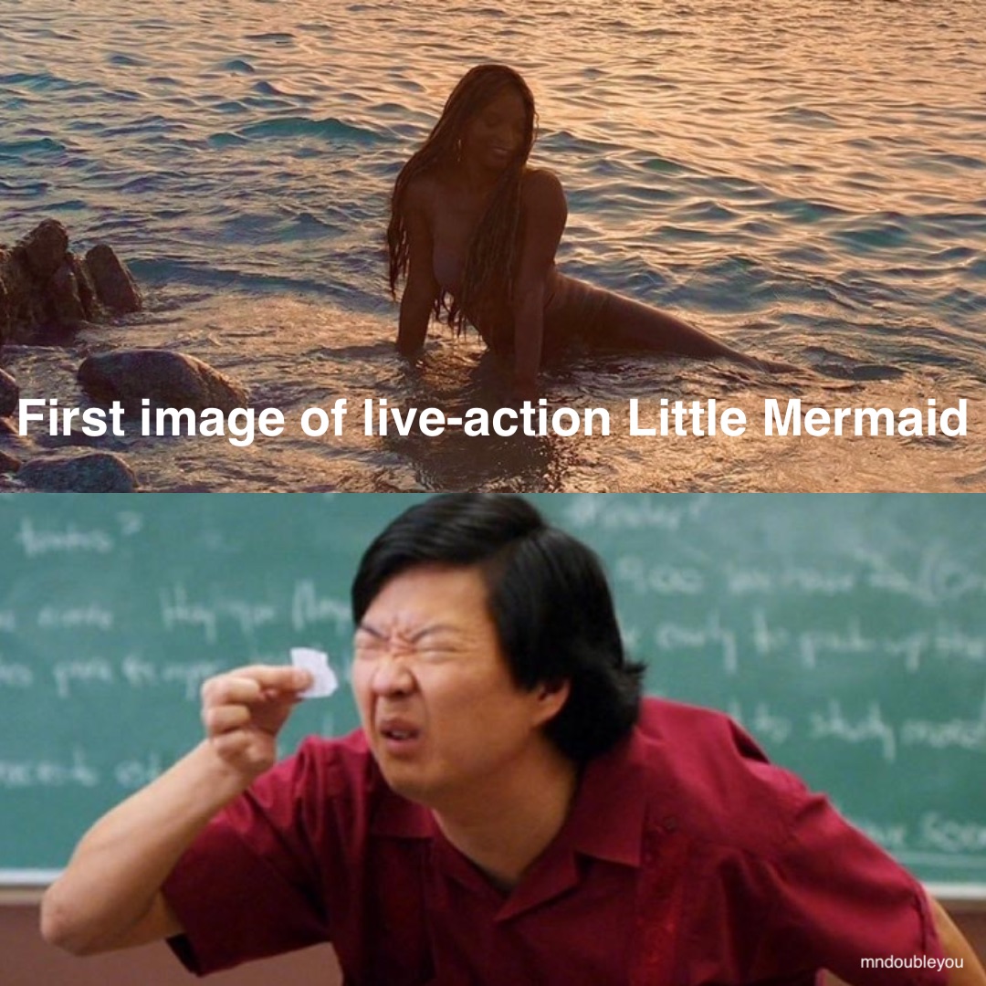 First image of live-action Little Mermaid