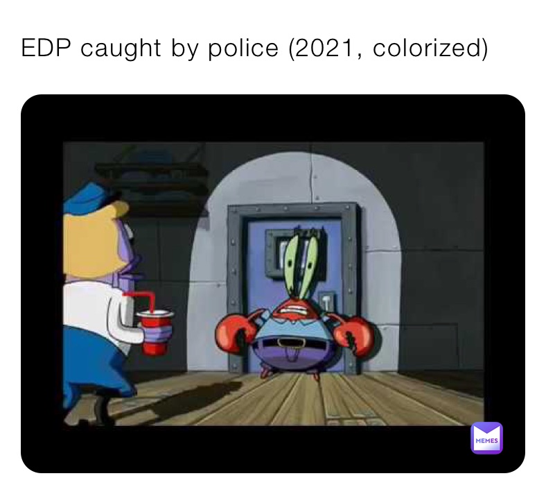 EDP caught by police (2021, colorized)