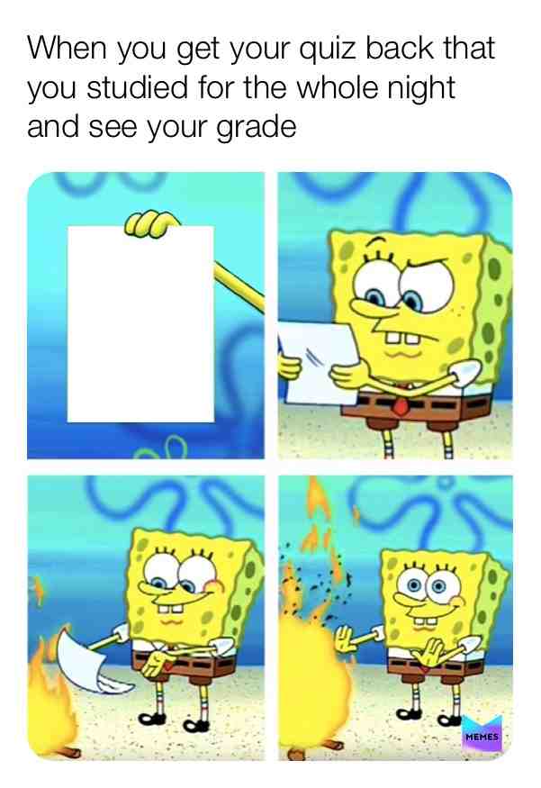 #spongebob #relatable #grades #school
