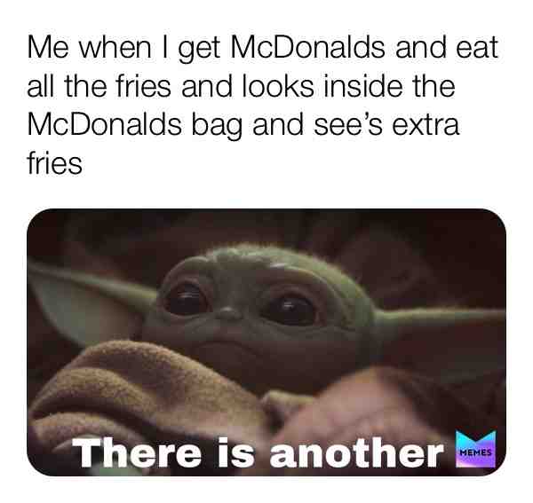 We gotta love them fries 🍟🤣 #relatable #fries #mcdonalds #makemefamous