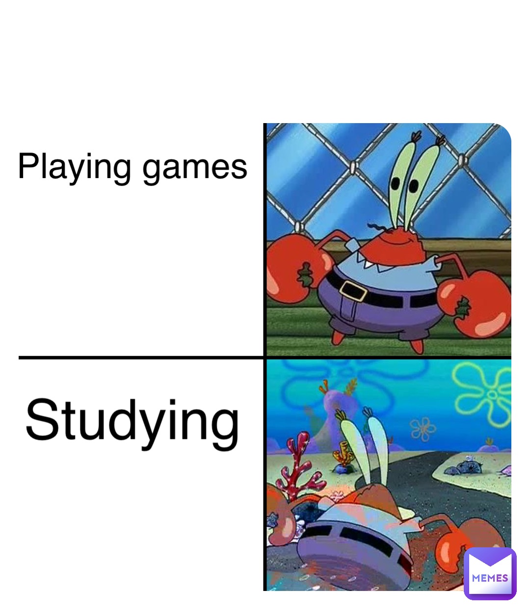 Double tap to edit Playing games Studying