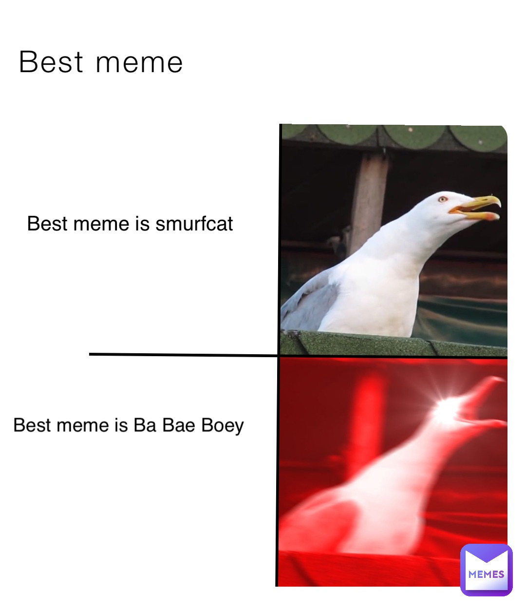 Best meme Best meme is smurfcat Best meme is Ba Bae Boey