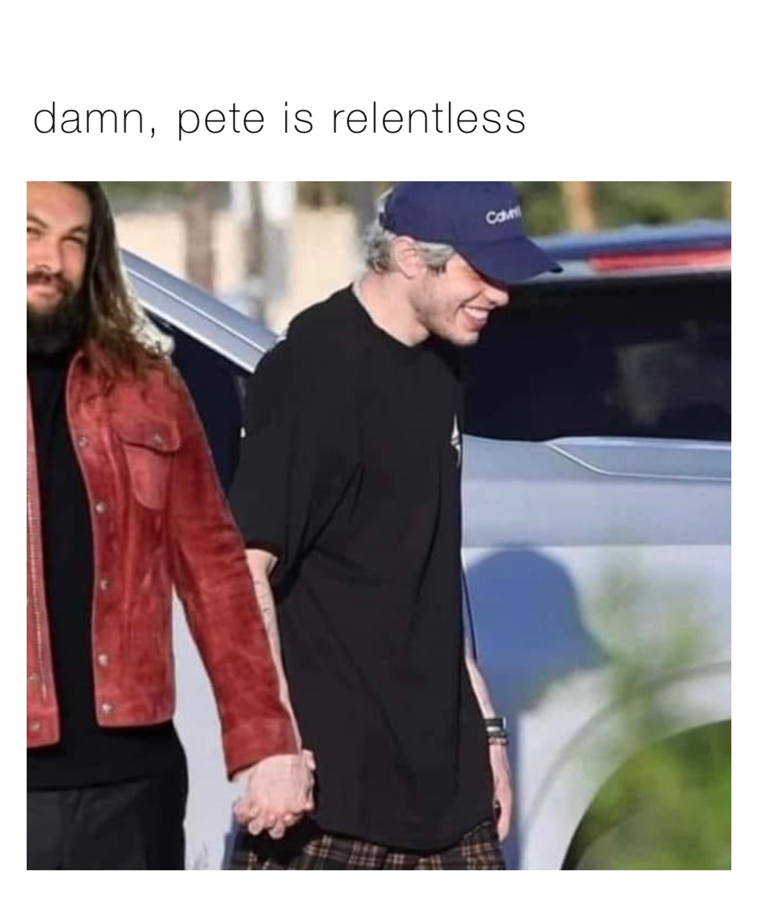 damn, pete is relentless