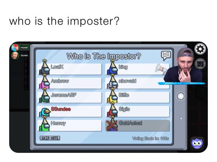 who is the imposter?