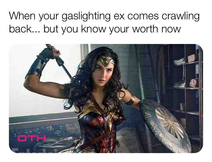 You are not a victim.
You are a warrior.
#survivor #gaslighting #notthistime #wonderwoman #flyingfree #ohthehumility #wolvesindisguise #warrior