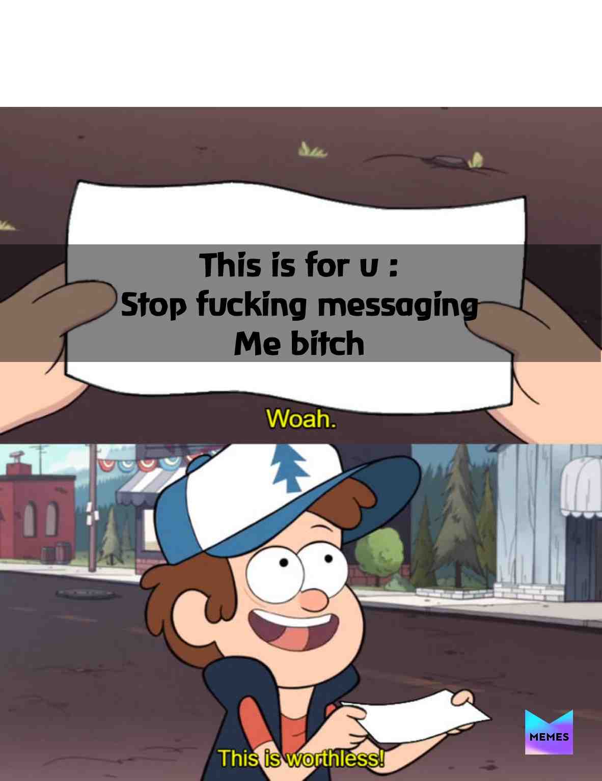 Meme shared by @random_memess
