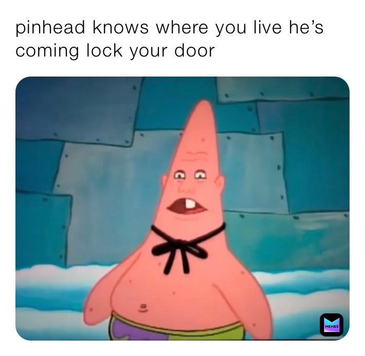 Halloween pinhead memes