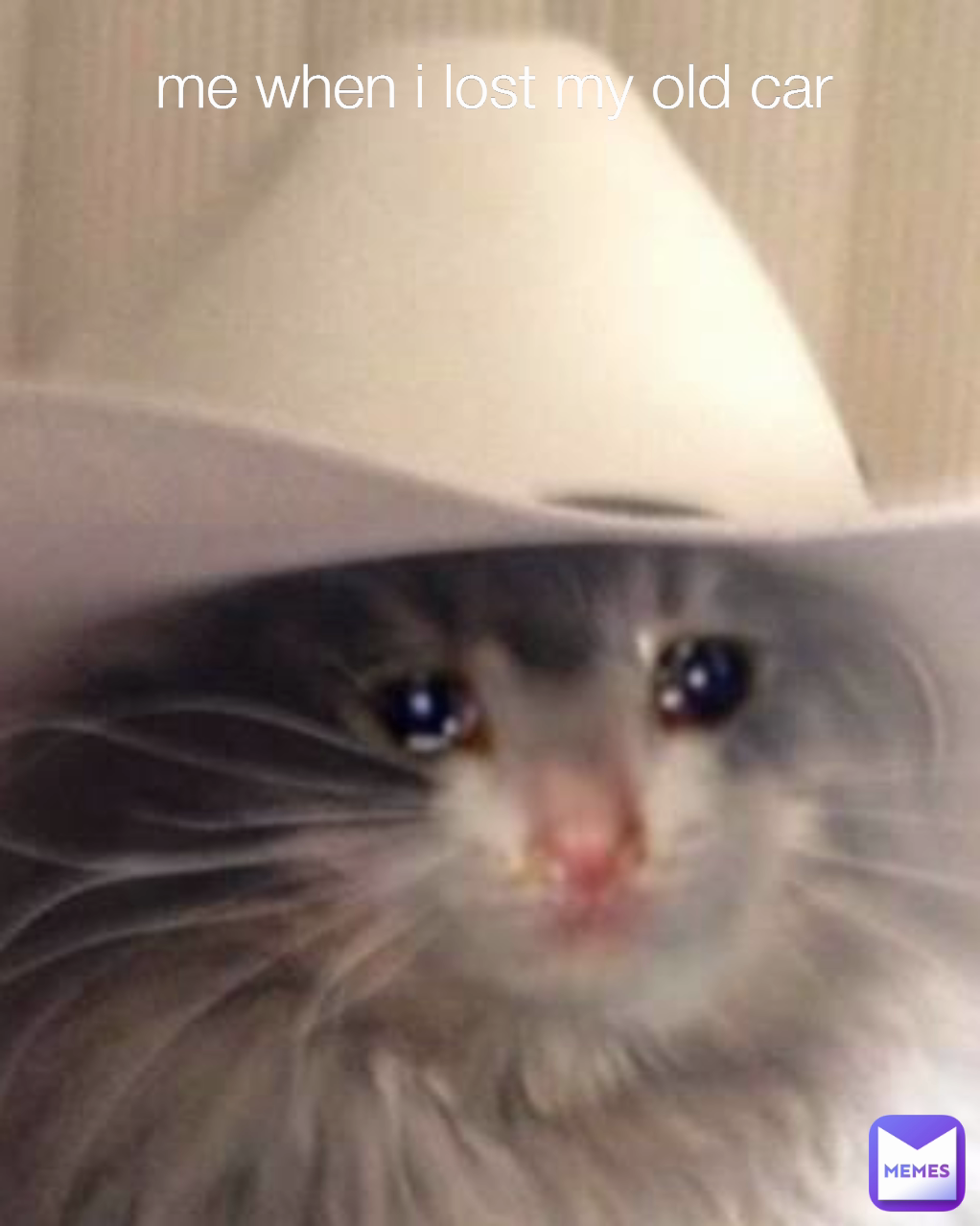 me when i lost my old car