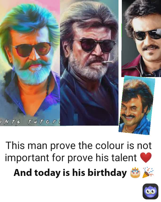 And today is his birthday 🎂🎉 This man prove the colour is not important for prove his talent ❤️ Type Text